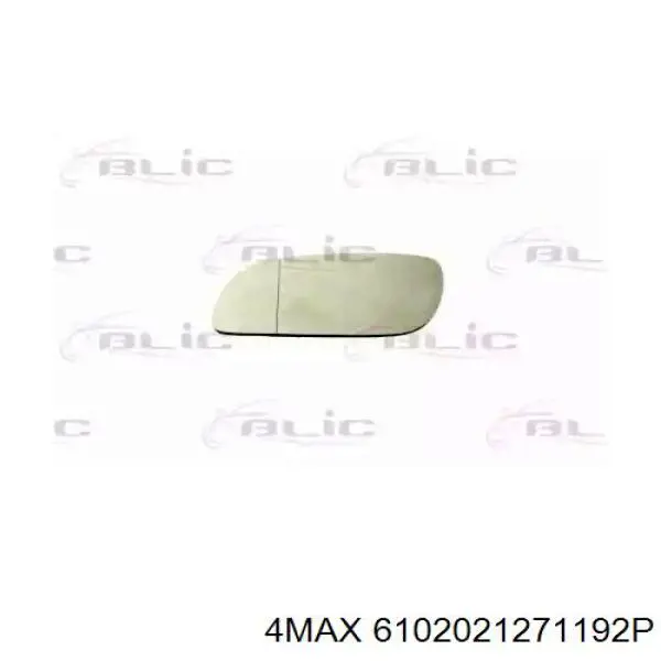 1T0857521 VAG cristal de espejo retrovisor exterior izquierdo