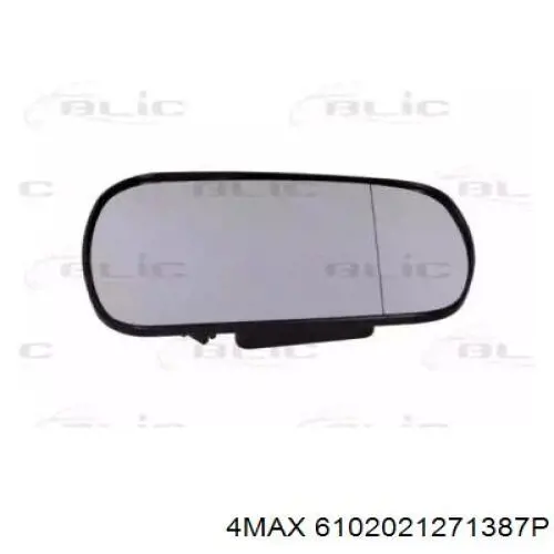 6102-02-1271387P 4max cristal de espejo retrovisor exterior izquierdo