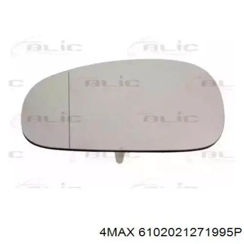 6102021271995P 4max cristal de espejo retrovisor exterior izquierdo