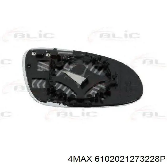 Cristal de espejo retrovisor exterior izquierdo 6102021273228P 4max