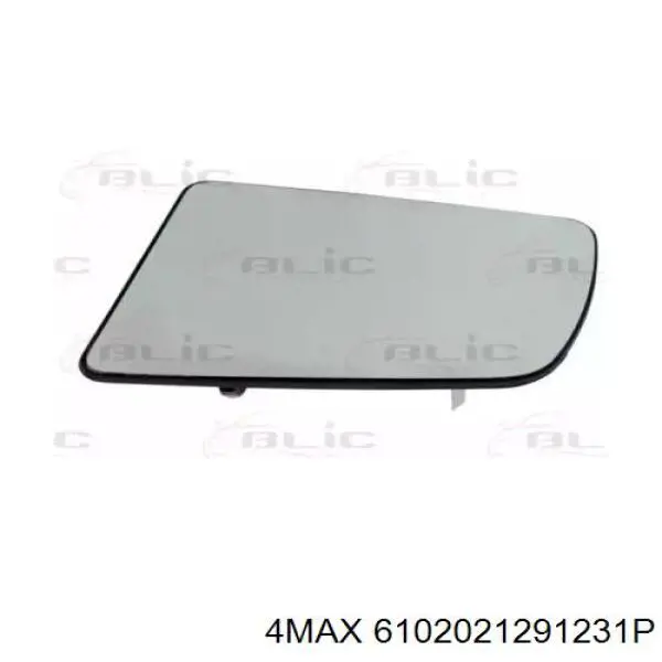 6102021291231P 4max cristal de espejo retrovisor exterior izquierdo