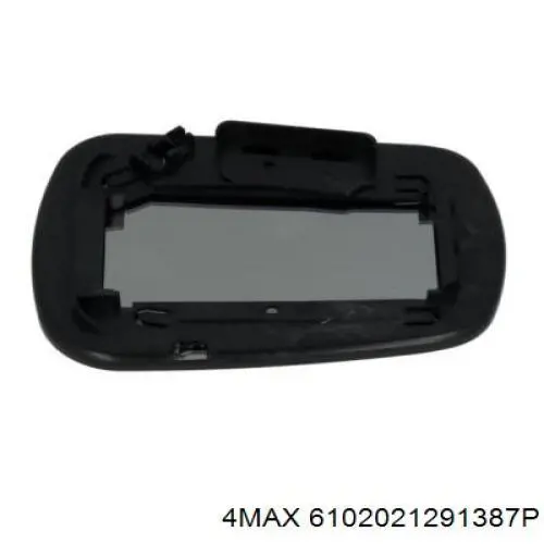 6102-02-1291387P 4max cristal de espejo retrovisor exterior izquierdo