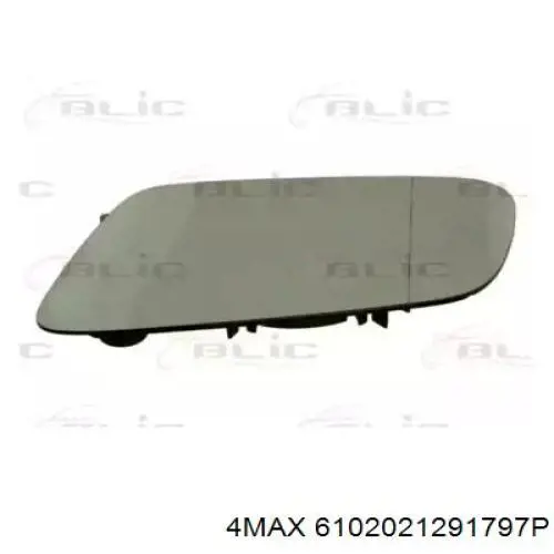 Cristal de espejo retrovisor exterior izquierdo 1334541M Polcar
