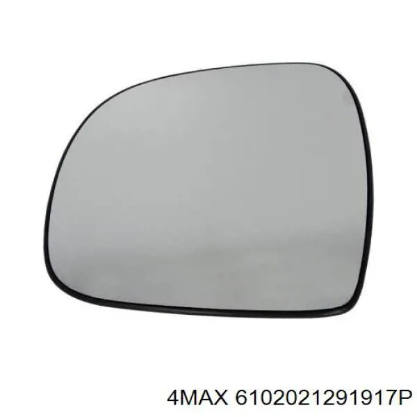 6102021291917P 4max cristal de espejo retrovisor exterior izquierdo