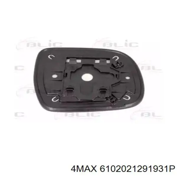 Cristal de espejo retrovisor exterior izquierdo 8192544M Polcar