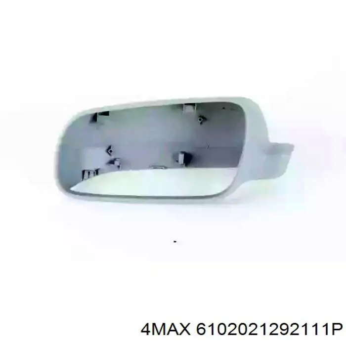 6102021292111P 4max cristal de espejo retrovisor exterior derecho