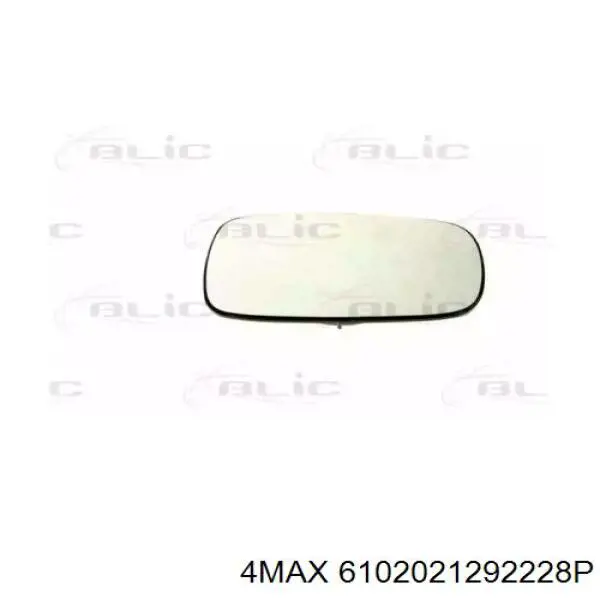 6012551E Polcar cristal de espejo retrovisor exterior derecho