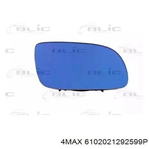 6102021292599P 4max cristal de espejo retrovisor exterior derecho