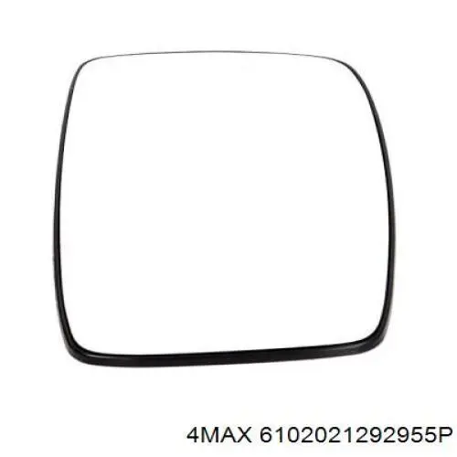 6102-02-1292955P 4max cristal de espejo retrovisor exterior derecho