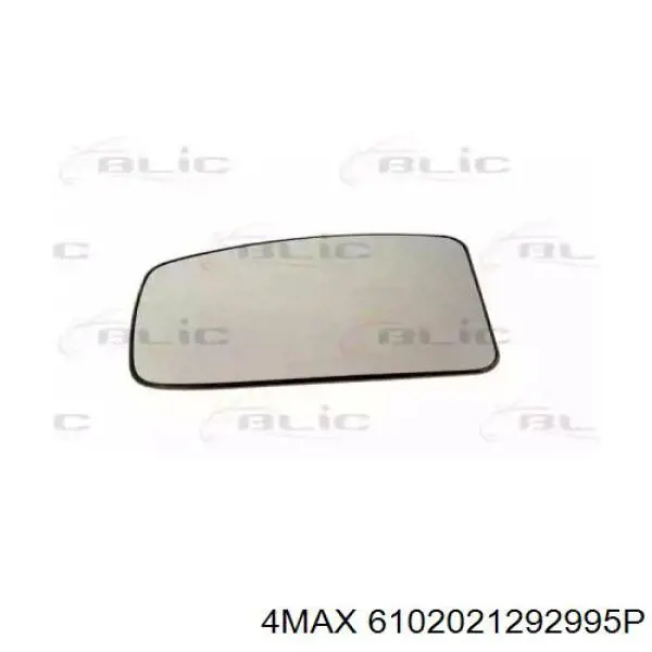 6102021292995P 4max cristal de espejo retrovisor exterior derecho
