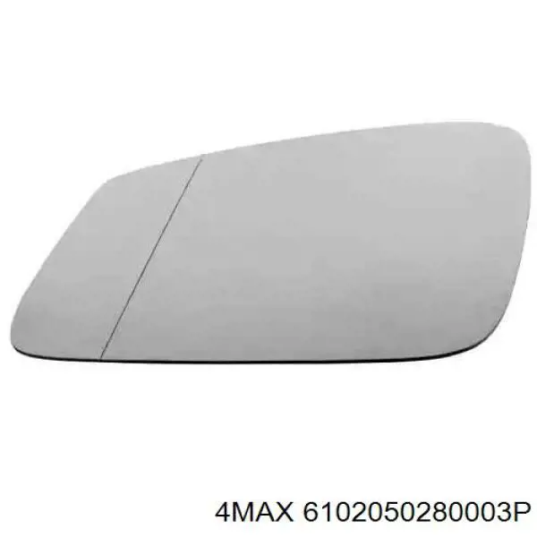 Cristal de espejo retrovisor exterior izquierdo 20C1545E Polcar