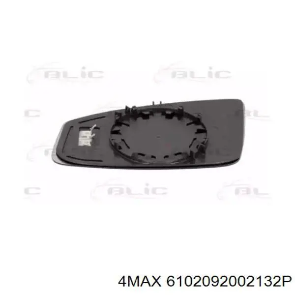 6102-09-2002132P 4max cristal de espejo retrovisor exterior derecho