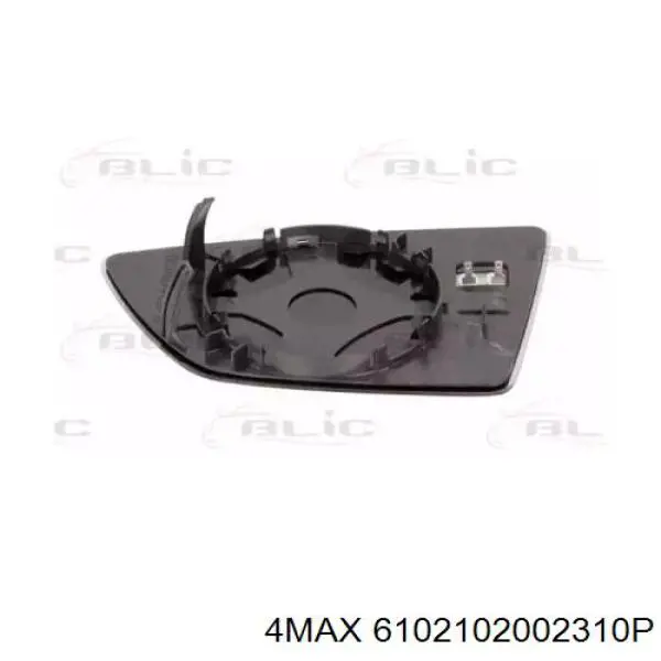 6102-10-2002310P 4max cristal de espejo retrovisor exterior derecho