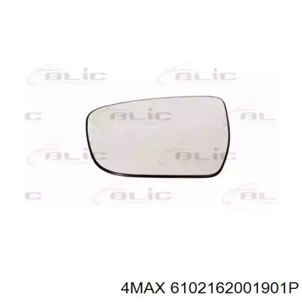 96366BV80A Nissan/Infiniti Cristal de espejo retrovisor exterior izquierdo
