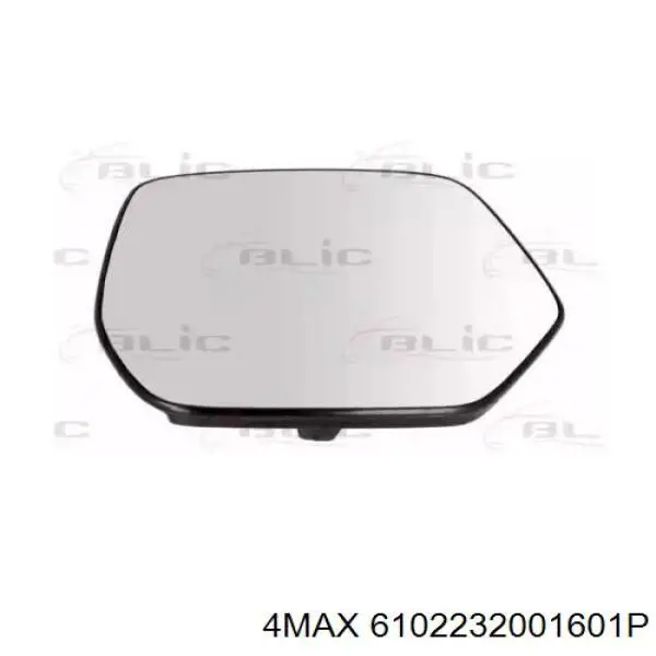 6102-23-2001601P 4max cristal de espejo retrovisor exterior izquierdo