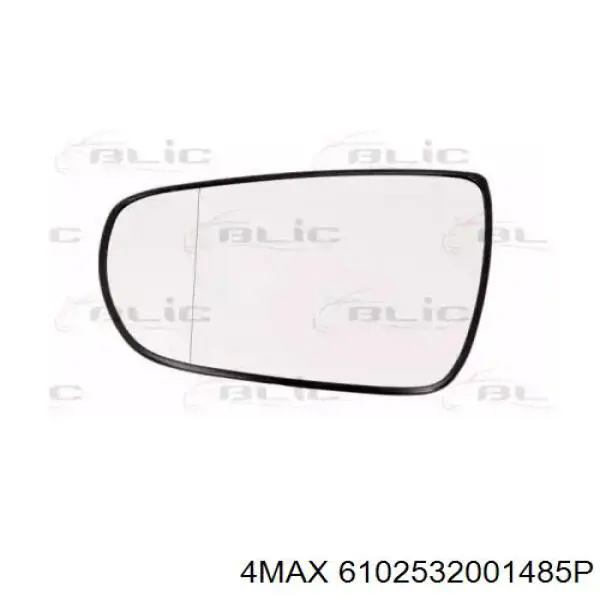 55311847 Jumasa cristal de espejo retrovisor exterior izquierdo