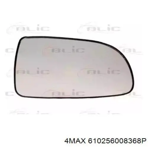 610256008368P 4max cristal de espejo retrovisor exterior derecho