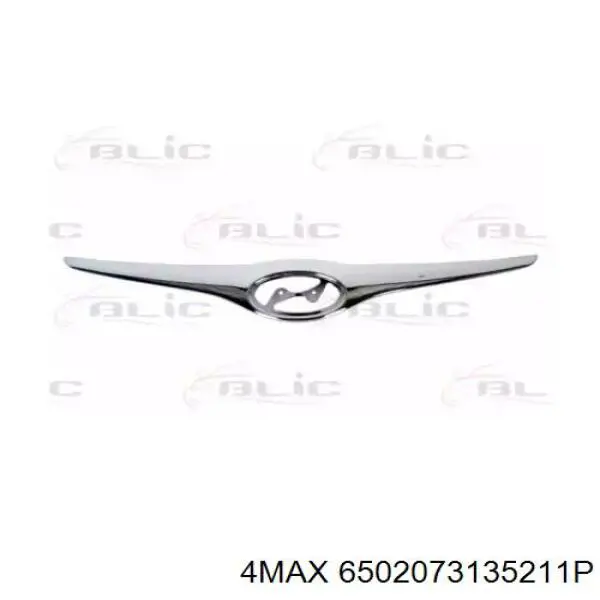 863522R500 Hyundai/Kia Moldura de rejilla del radiador