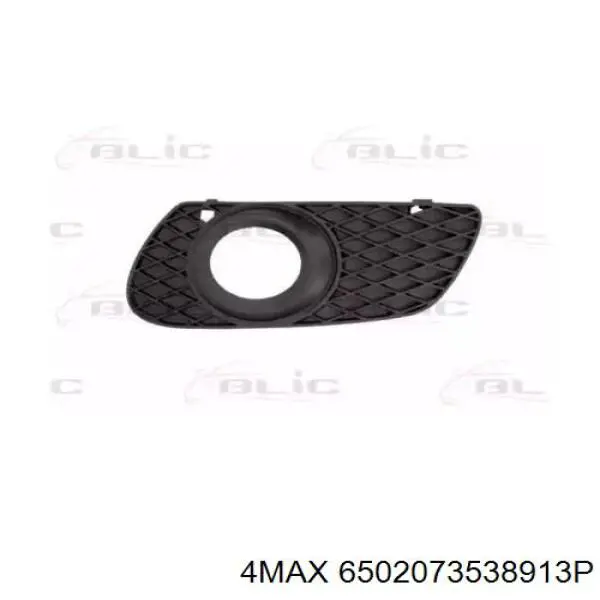 6502-07-3538913P 4max embellecedor, faro antiniebla izquierdo