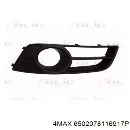 Comprar 6502078116917P 4max Rejilla del parachoques delantera izquierda