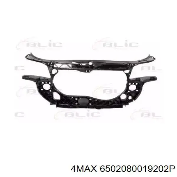 6502-08-0019202P 4max soporte de radiador completo