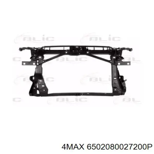 6502080027200P 4max Soporte de radiador completo (panel de montaje para foco)