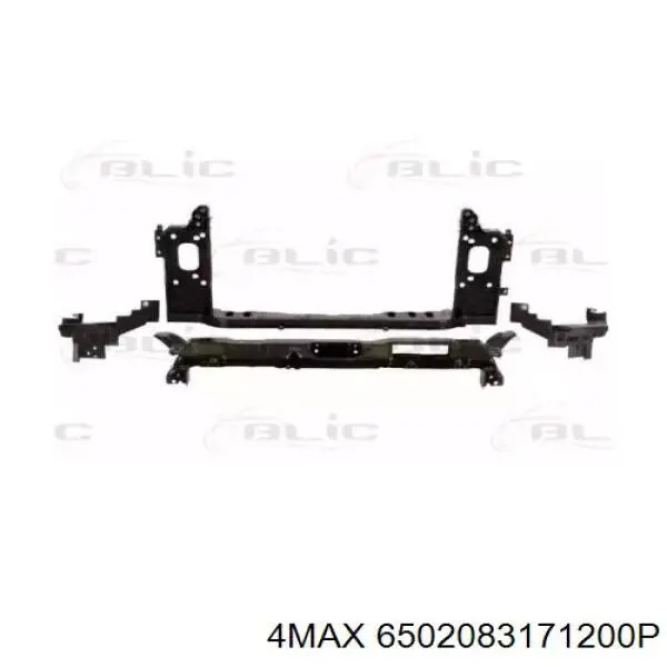 Soporte de radiador 40C104 Polcar