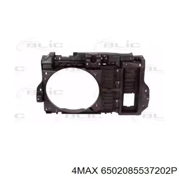 6502-08-5537202P 4max soporte de radiador completo