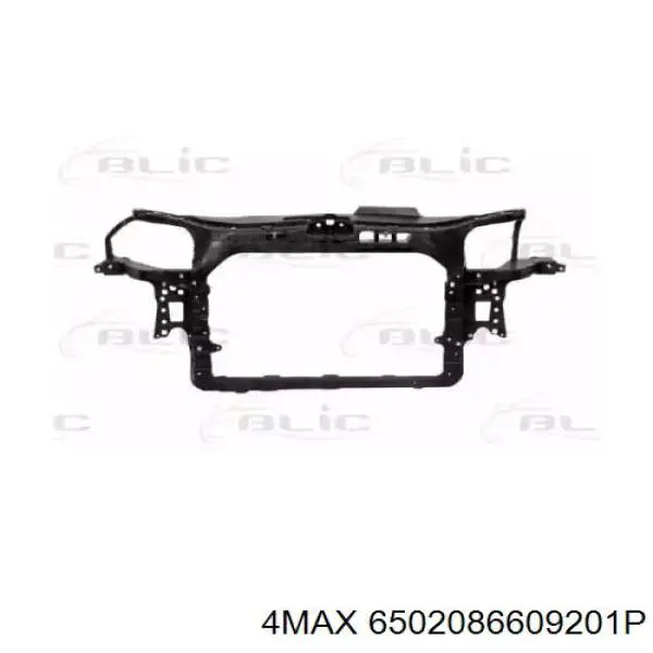 6502-08-6609201P 4max soporte de radiador completo