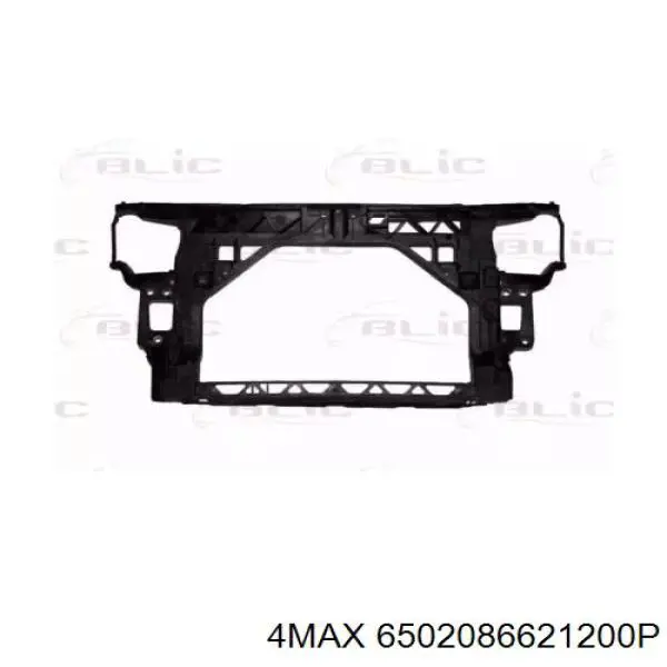 6J0805588AB VAG Soporte de radiador completo (panel de montaje para foco)