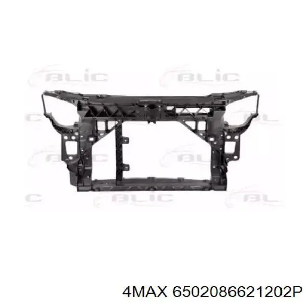 6502-08-6621202P 4max soporte de radiador completo