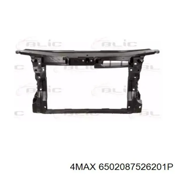 6502-08-7526201P 4max soporte de radiador completo