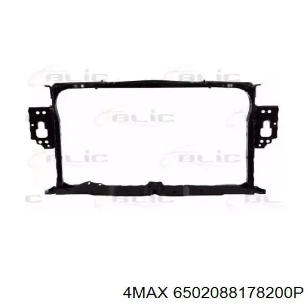 6502-08-8178200P 4max soporte de radiador superior (panel de montaje para foco)