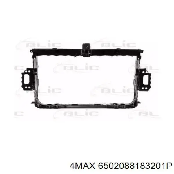 532010F912 Toyota Soporte de radiador completo (panel de montaje para foco)