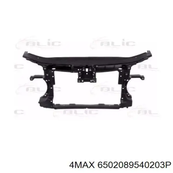 6502-08-9540203P 4max soporte de radiador completo