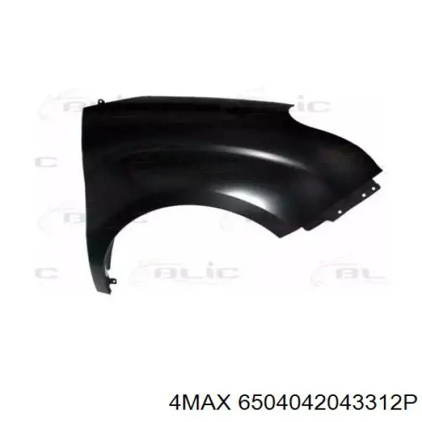 Guardabarros delanteros derecho Polcar 304202 precio, desde 92,56 EUR