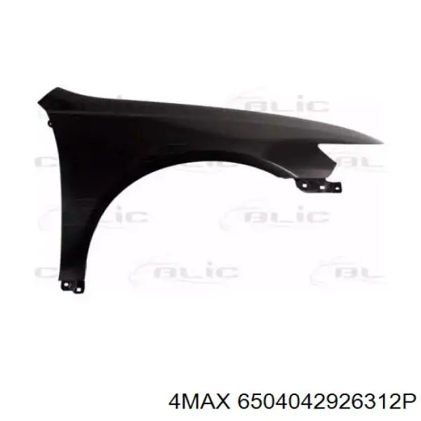 Guardabarros delanteros derecho 4max 6504042926312P precio, desde 126,19 EUR