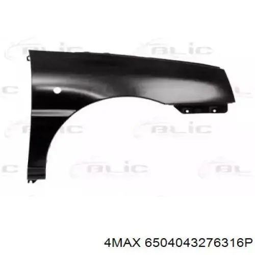 Guardabarros delanteros derecho 4max 6504043276316P precio, desde 88,57 EUR