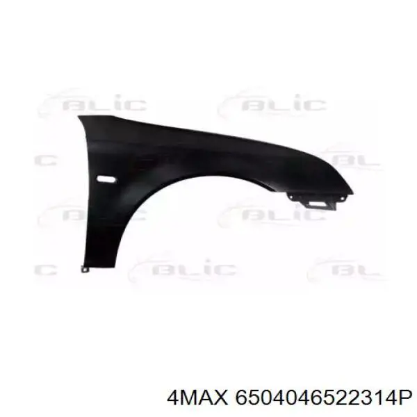 Guardabarros delanteros derecho 4max 6504046522314P precio, desde 117,61 EUR