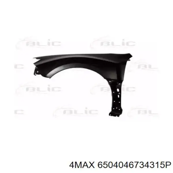 Aleta delantera izquierda Polcar 7215012 precio, desde 195,73 EUR