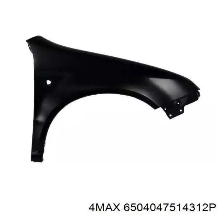Guardabarros delanteros derecho 4max 6504047514312P precio, desde 64,81 EUR