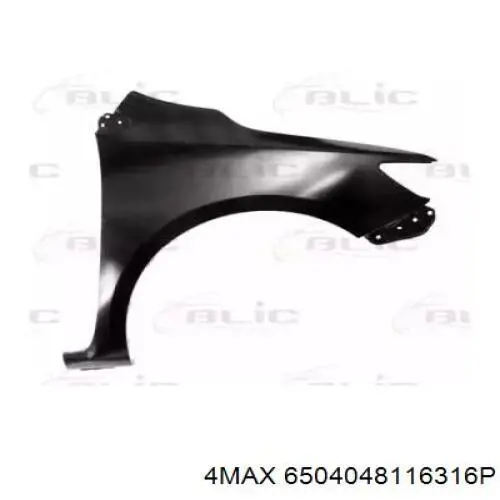 Guardabarros delanteros derecho 4max 6504048116316P precio, desde 49,67 EUR
