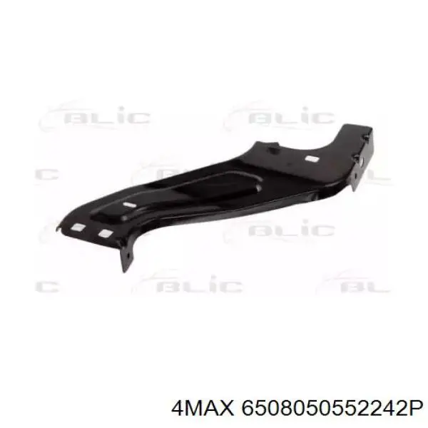 Soporte de radiador derecha (panel de montaje para foco) Citroen Berlingo (B9)