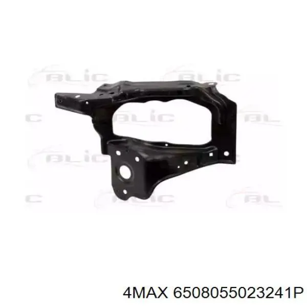 6508055023241P 4max soporte de radiador izquierdo (panel de montaje para foco)