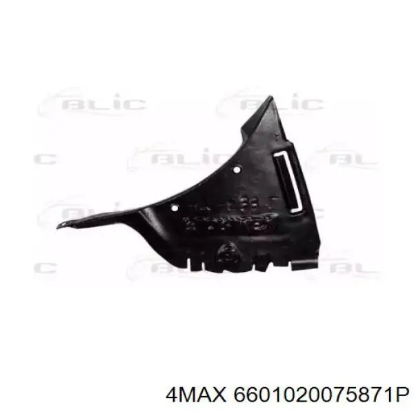 Protección izquierda del motor 4max 6601020075871P precio, desde 26,02 EUR