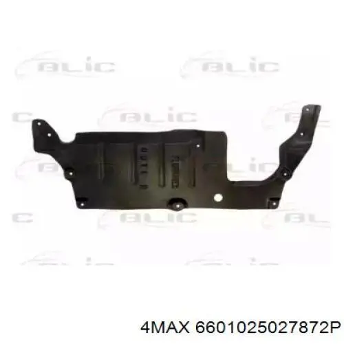 6601-02-5027872P 4max arco de rueda, panel lateral, derecho