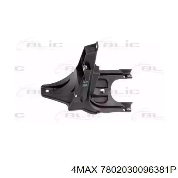 7802-03-0096381P 4max soporte para guardabarros delantero, izquierda trasero