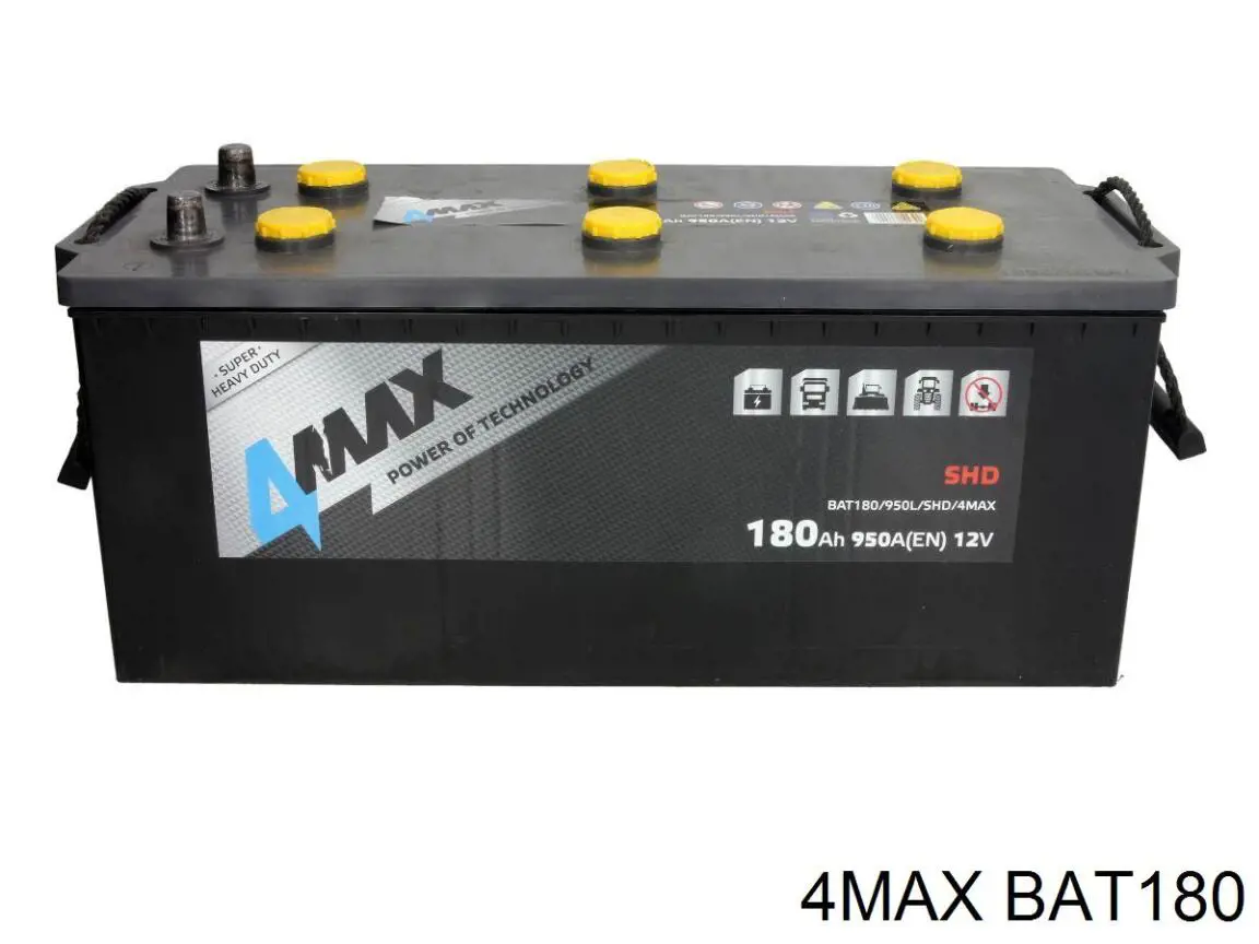 Batería de arranque 4MAX BAT180