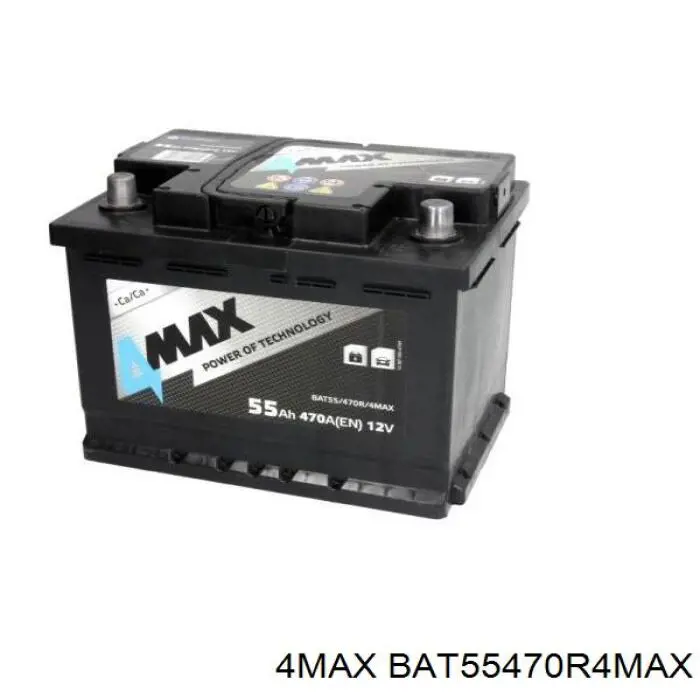 Batería de Arranque 4max (BAT50470R4MAX)