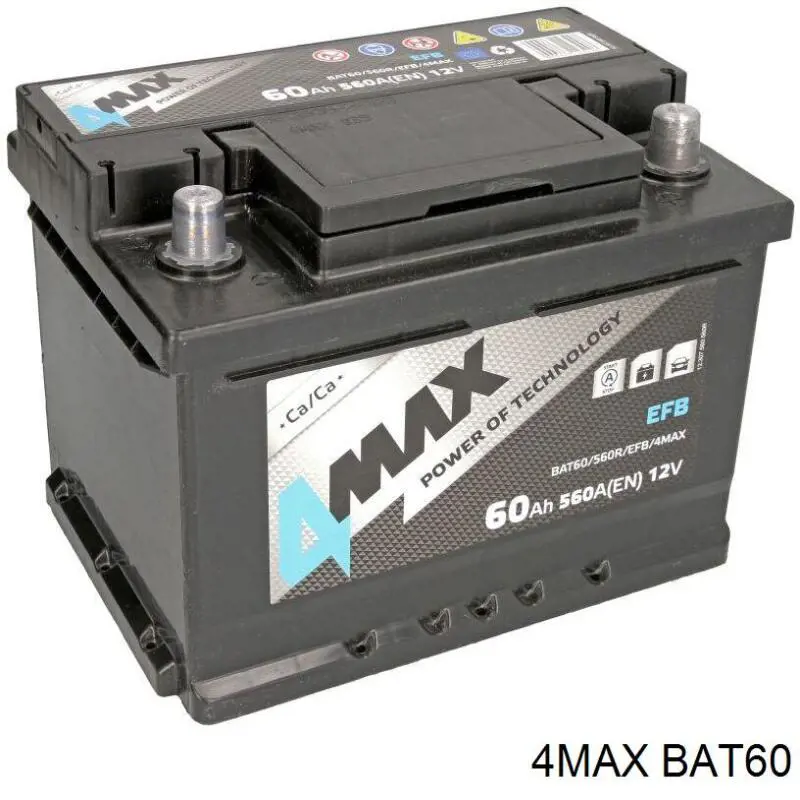 BAT60 4max Batería Start-Stop